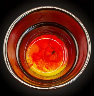 Set Licor Cerámica Holandesa P.Tummers - 7 piezas