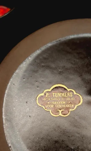 Set Licor Cerámica Holandesa P.Tummers - 7 piezas