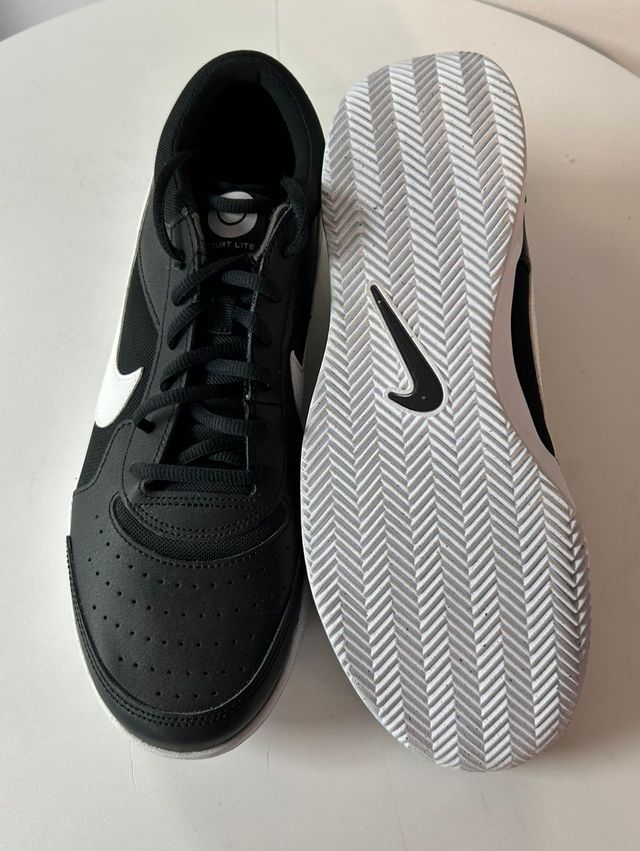 Nike Zoom Court Lite 3 Negro/Blanco - miniatura 3