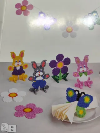 Lote 2 Botes Hama Beads