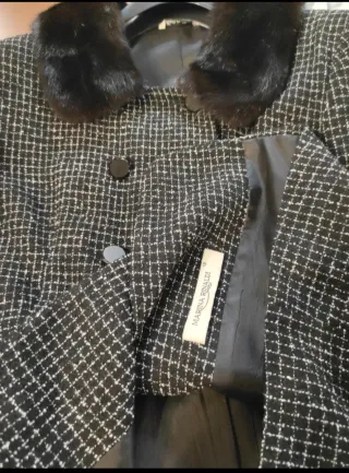 Tailleur Marina Rinaldi donna grigio nero