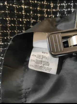 Tailleur Marina Rinaldi donna grigio nero