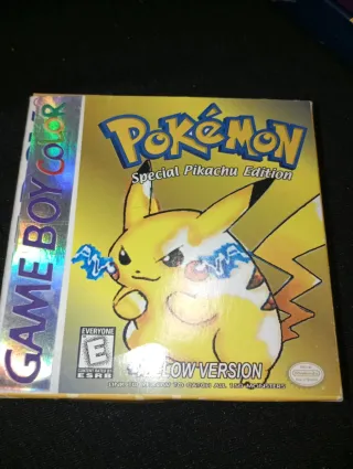 Game Boy Color + Pokémon Amarillo