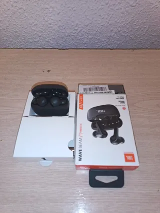 Auriculares JBL Wave Beam Bluetooth Negros