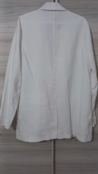 Blazer color star white talla M