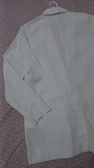 Blazer color star white talla M