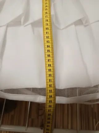 Cancán Fallera Ahuacador Talla S, 95 cm