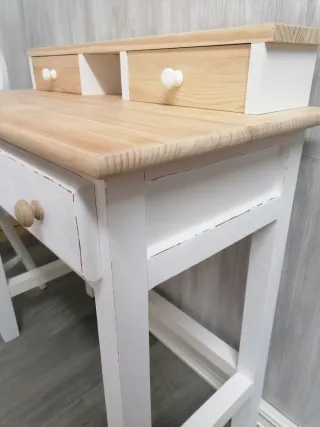 Escritorio Secreter Madera Blanco