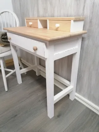 Escritorio Secreter Madera Blanco