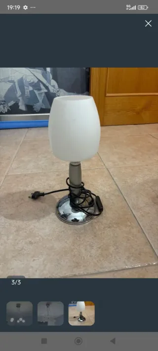 Lámpara de techo moderna. Regalo lámpara de mesa.