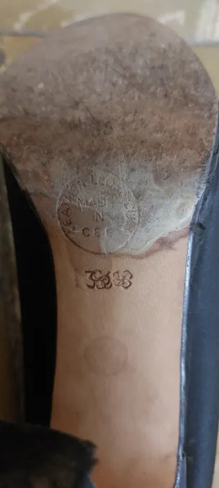 Zapatos de tacón negros