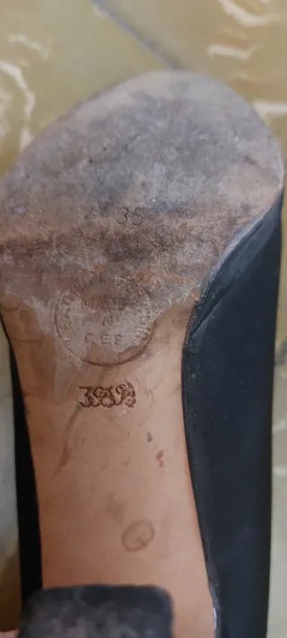 Zapatos de tacón negros