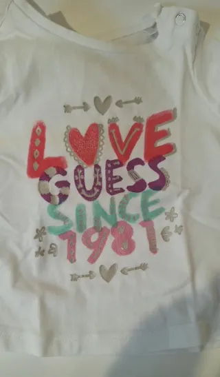 Set 3 magliette bimba 3/6 mesi