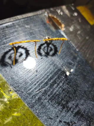 Insignia banda música dorada