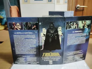 Trilogía Star Wars VHS CBS/FOX
