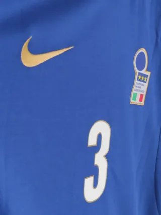 Camiseta Fútbol retroItaliam. Talla L