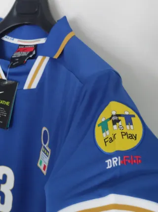 Camiseta Fútbol retroItaliam. Talla L