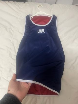 Camiseta Boxeo Leone Reversible Talla S