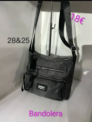 Bandolera BIMBA Y LOLA gris