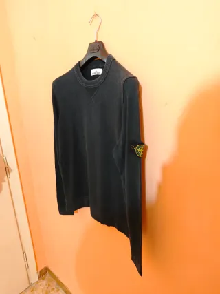 Maglioncino Stone Island Nero Tg L