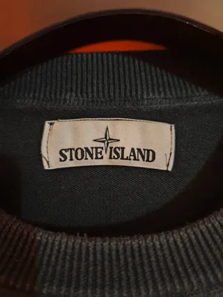 Maglioncino Stone Island Nero Tg L