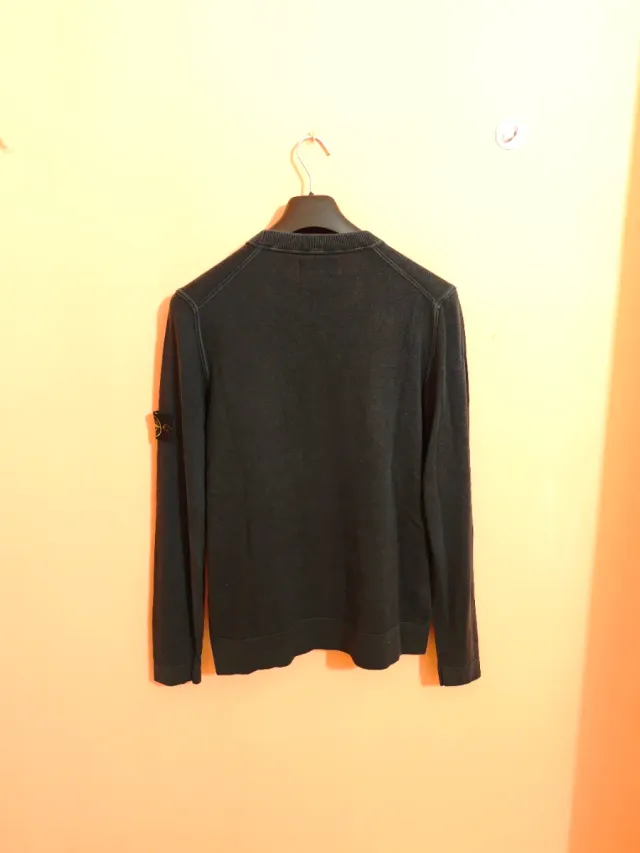 Maglioncino Stone Island Nero Tg L
