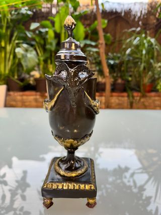 Cassolette Vintage Bronce Luis XVI