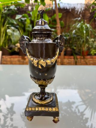 Cassolette Vintage Bronce Luis XVI