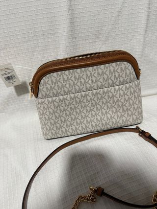 Bolso Michael Kors Beige y Marrón