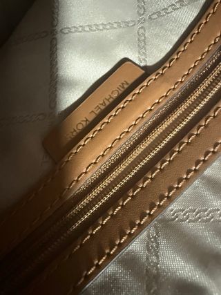 Bolso Michael Kors Beige y Marrón