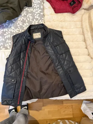 Chaleco Roberto Basai Azul Marino