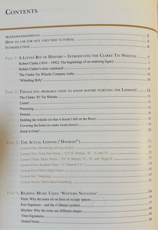 Manual de flauta Whistle. The Official Handbook.