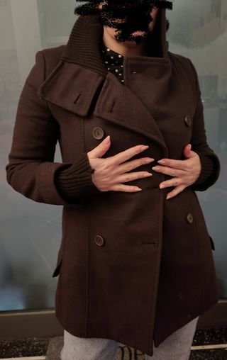 Cappotto Imperial Lana Donna Marrone