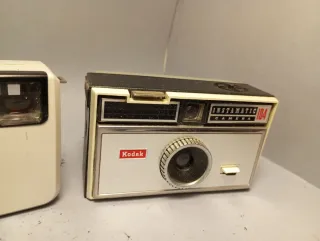 Lote 3 Cámaras Kodak Instamatic. Sakura Pak 300