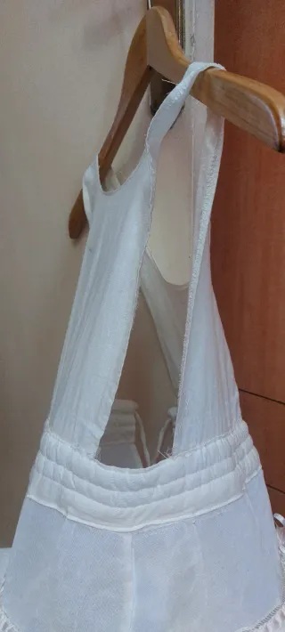 Cancán de niña blanco