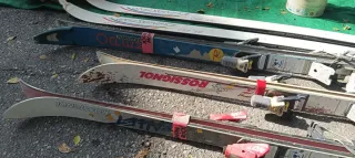 Lote de esquís Dynastar y Rossignol