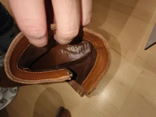 Botines Serraje Marrón Talla 41