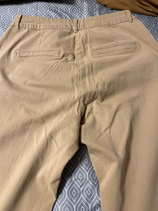 Pantalón chino beige talla XL