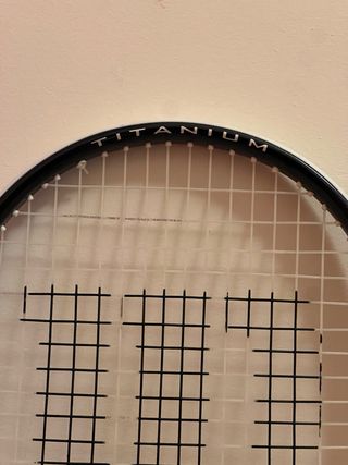 Raqueta Wilson Titanium Azul