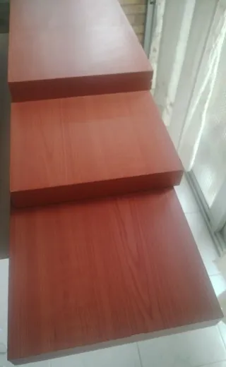 Baldas de madera (3 unidades)