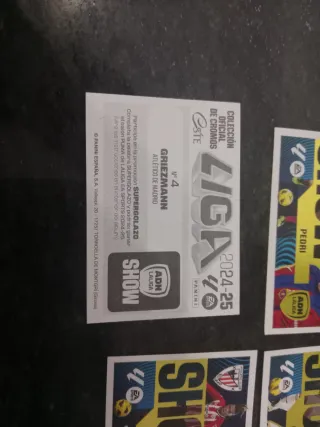 Pack 4cromos Liga 24/25 SHOW
