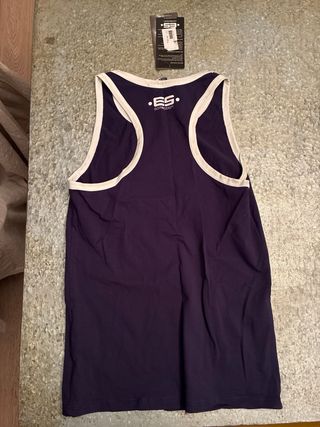 Camiseta sin mangas ES Collection morada