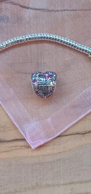Charm | Corazón piezas de Puzle