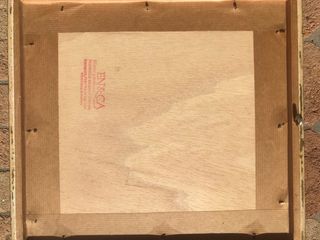 Cuadro acuarela paisaje montañoso