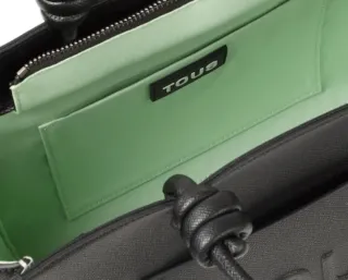 Bolso shopper Amaya Tous negro