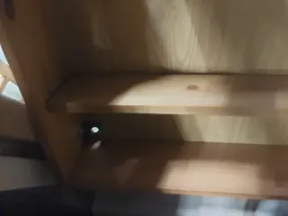 Mueble/armario de baño con espejo de madera