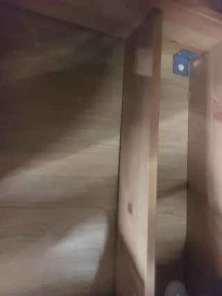 Mueble/armario de baño con espejo de madera