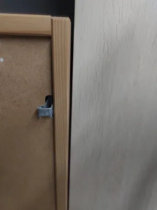 Mueble/armario de baño con espejo de madera