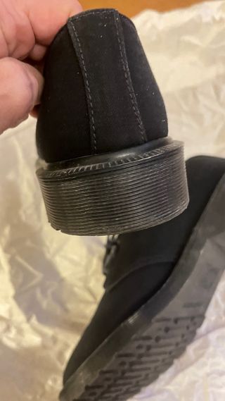 Dr. Martens 1461 Mono Canvas Nero Tg 38