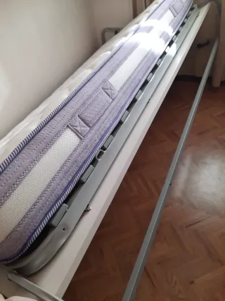 Cama abatible como nueva + somier